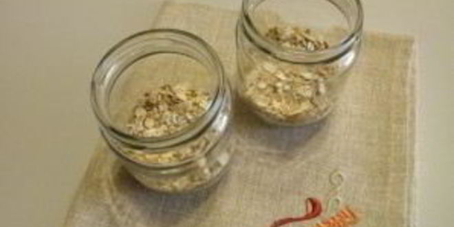 Рецепт ленивой овсянки в банке для похудения