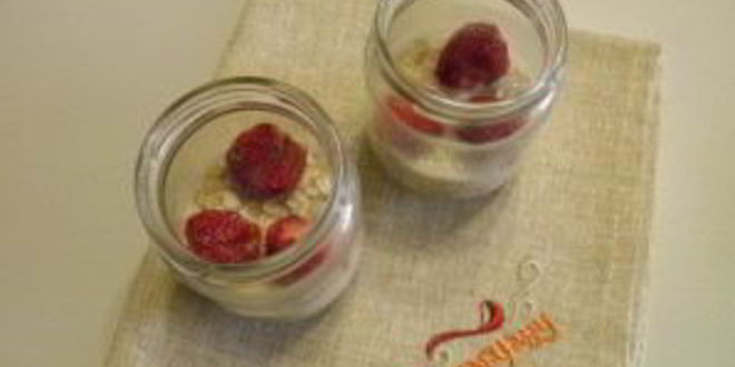 Рецепт ленивой овсянки в банке для похудения