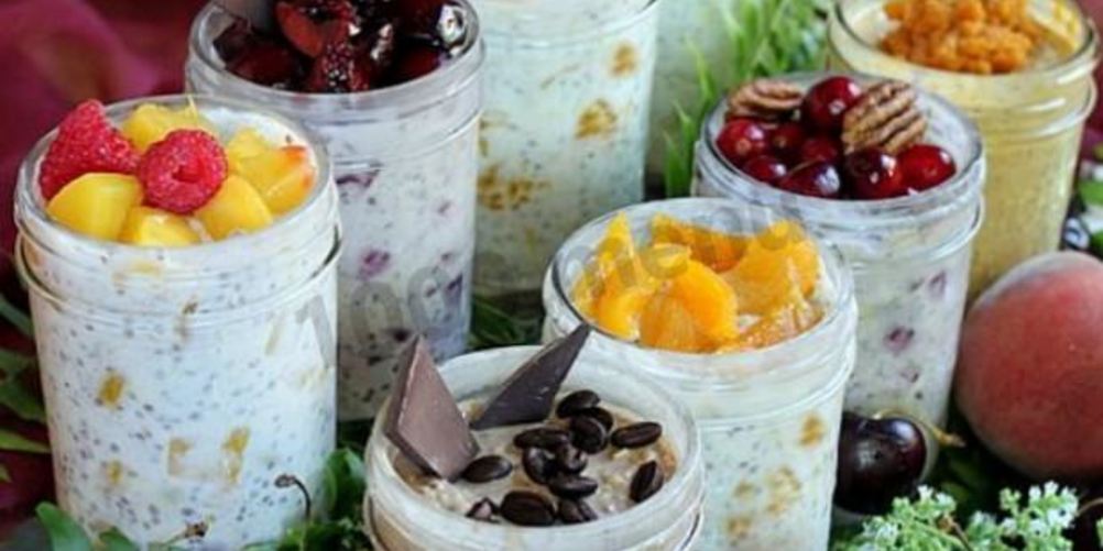 Как приготовить ленивую овсянку в банке