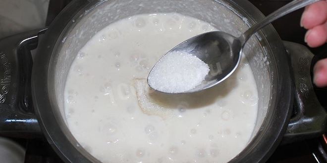 Рецепт овсяной каши с бананом