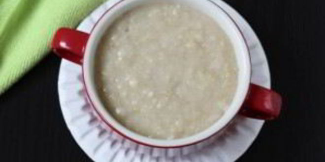 Рецепт овсяной каши с фруктами