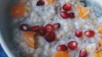 Рецепт Овсяной каши с мандарином