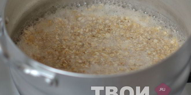 Рецепт овсяной каши с сыром и оливковым маслом