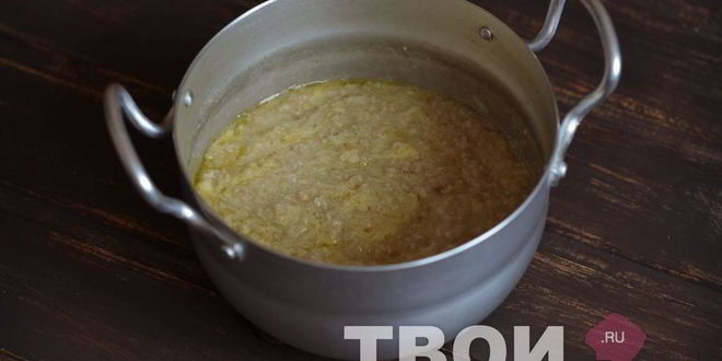 Рецепт овсяной каши с сыром и оливковым маслом