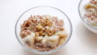 Рецепт Овсянки с фруктами