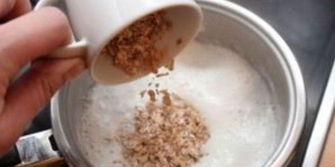 Рецепт овсянки с фруктами