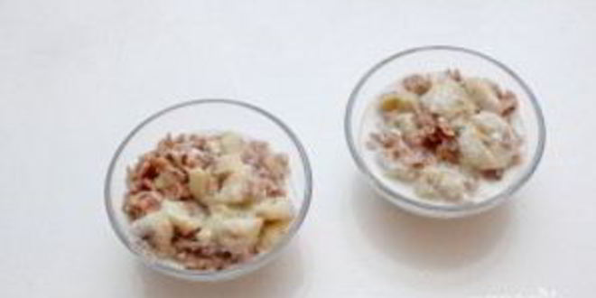 Рецепт овсянки с фруктами