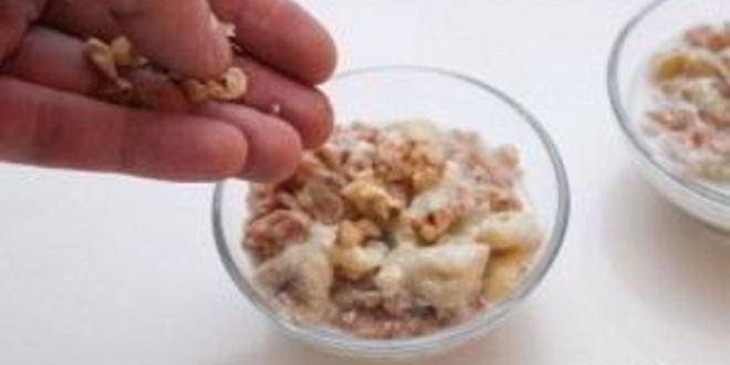 Рецепт овсянки с фруктами