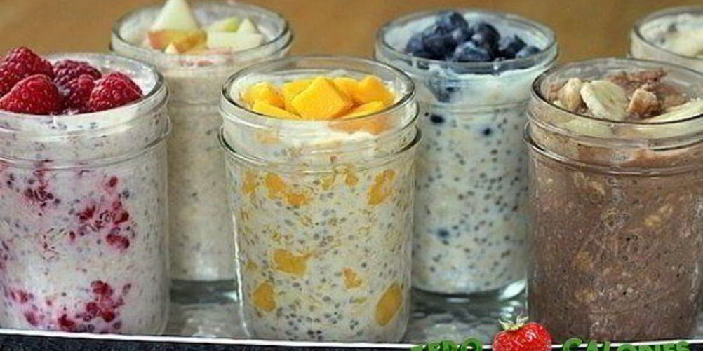 Как приготовить овсянку в банке с бананом и какао