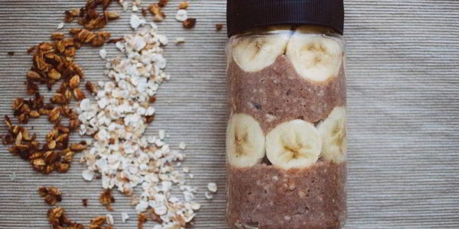 Рецепт овсянки в банке