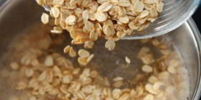 Рецепт постной овсяной каши