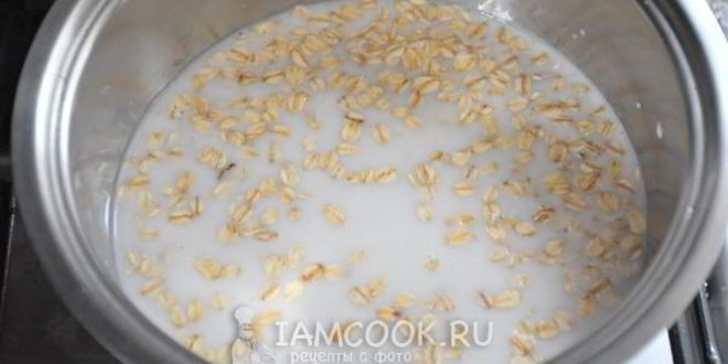 Рецепт шоколадной овсяной каши с бананом