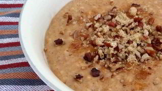 Рецепт Тыквенной овсяной каши с ароматными специями