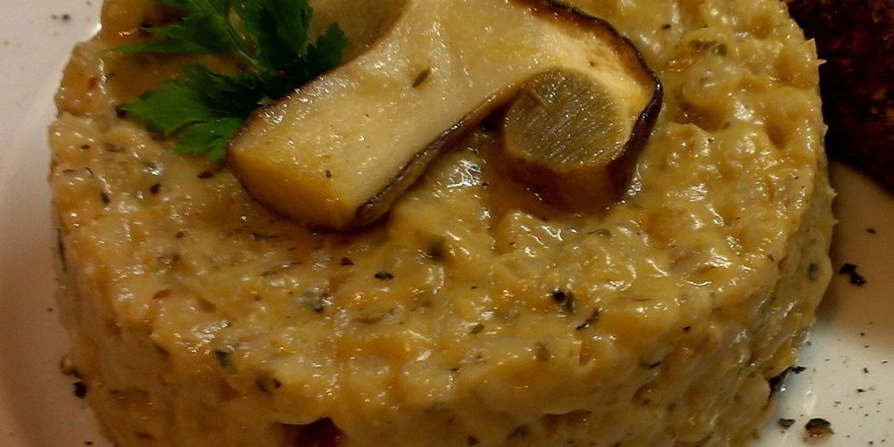 Как приготовить перловую кашу с белыми грибами