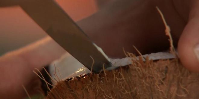 Рецепт перловой каши с кокосами в меду