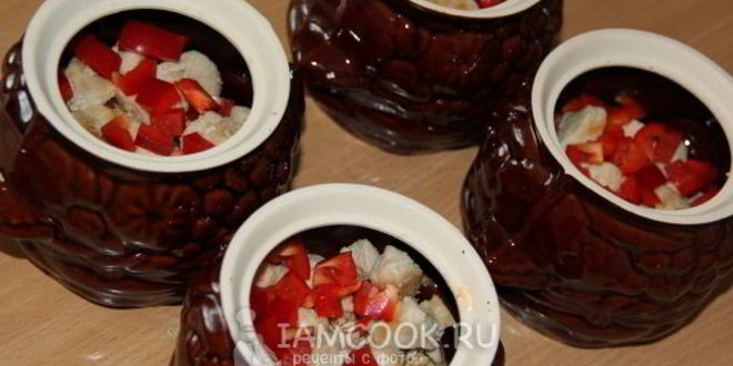 Рецепт перловой каши с курицей и овощами