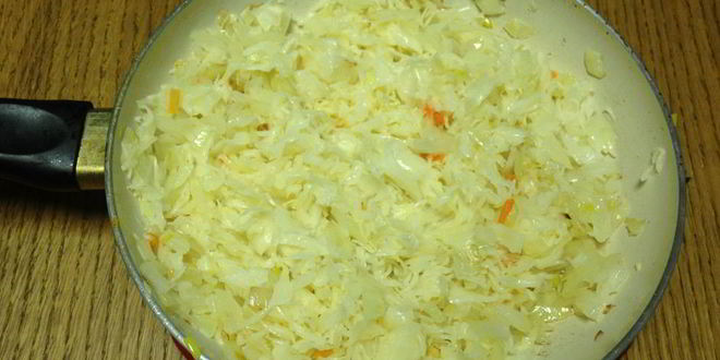 Рецепт перловой каши с квашеной капустой