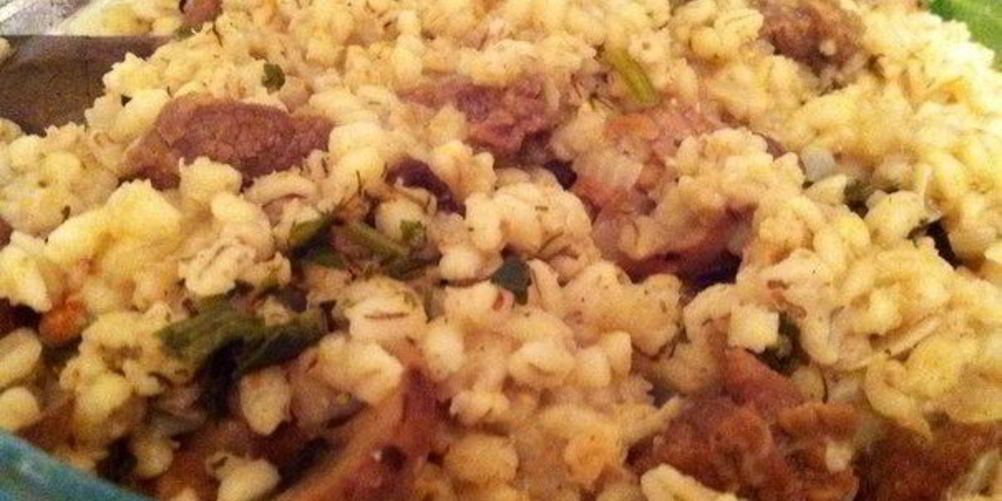 Как приготовить перловую кашу с мясом, грибами и овощами