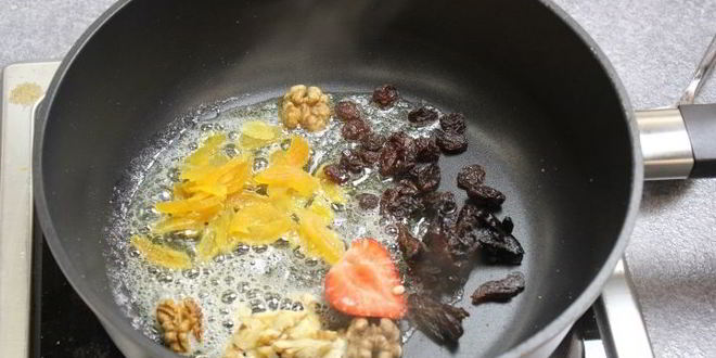 Рецепт перловой каши с сухофруктами