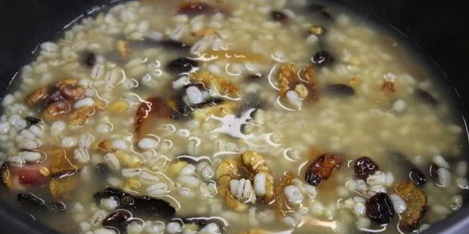 Рецепт перловой каши с сухофруктами