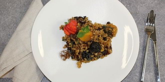 Рецепт перловой каши с сухофруктами