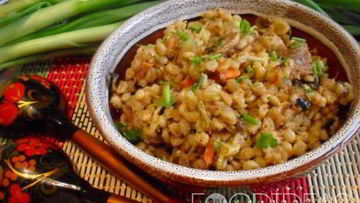 Рецепт Перловой каши с тушенкой
