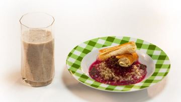 Рецепт Перловой каши со сладкой свеклой