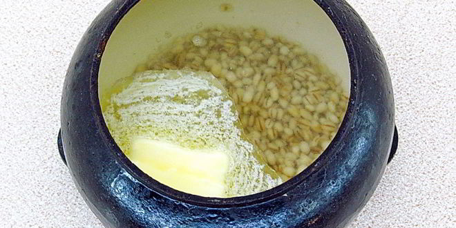 Рецепт перловой каши в духовке