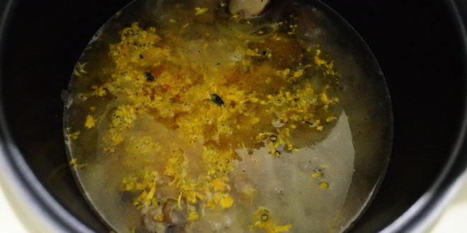 Рецепт перловки с белыми грибами