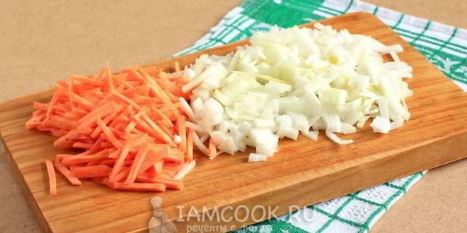 Рецепт перловки с грибами и луком