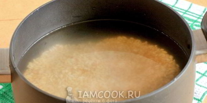 Рецепт перловки с грибами и луком