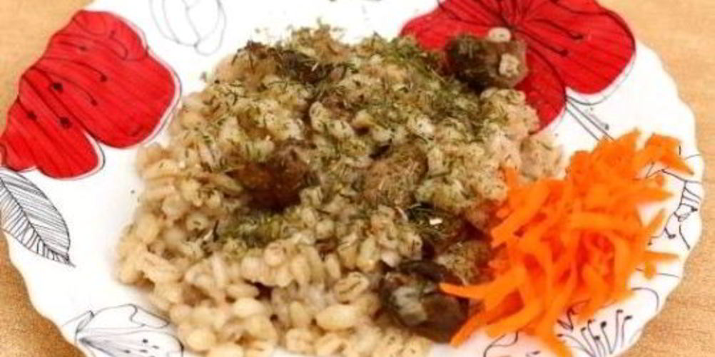 Как приготовить перловку с грибами в мультиварке