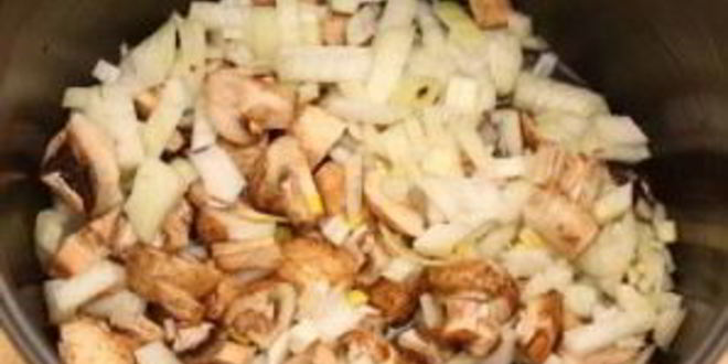 Рецепт перловки с грибами в мультиварке