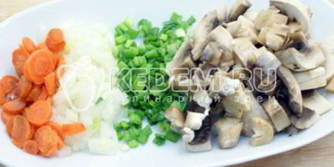 Рецепт перловки с грибами