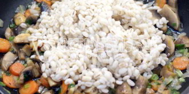 Рецепт перловки с грибами