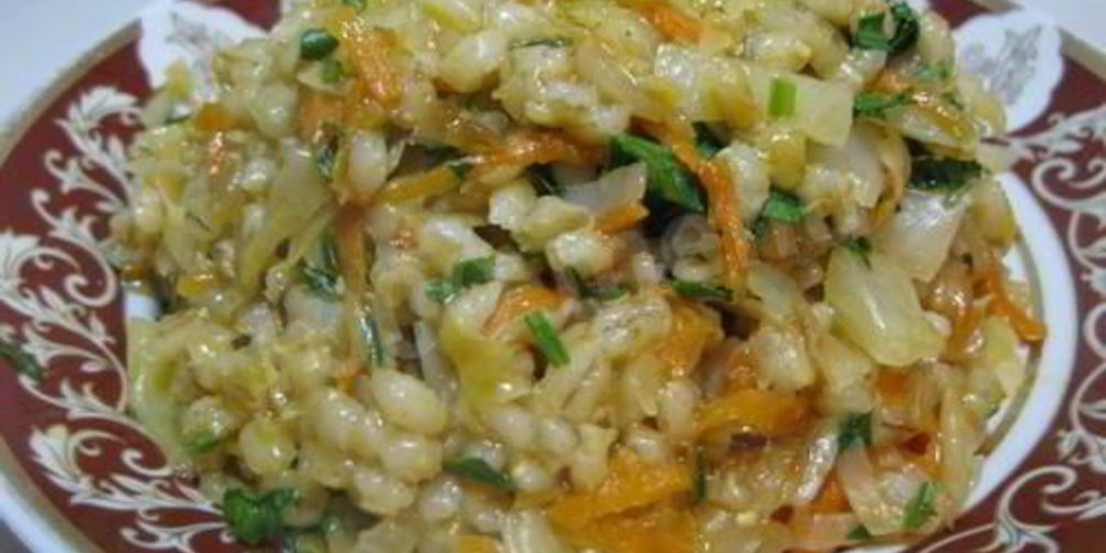 Как приготовить перловку с квашеной капустой