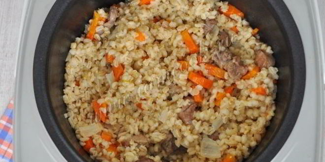 Рецепт перловки с мясом в мультиварке