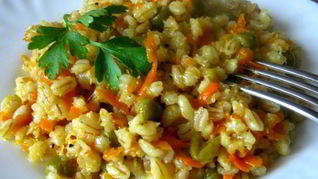 Рецепт Перловки с овощами