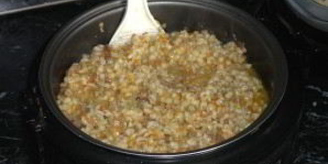 Рецепт перловки с тушенкой в мультиварке