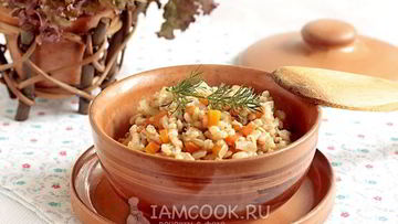 Рецепт Постной перловой каши