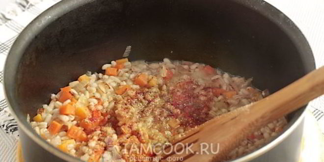 Рецепт постной перловой каши