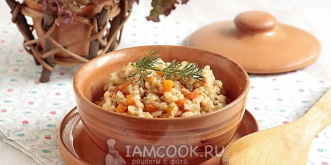 Рецепт постной перловой каши