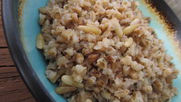 Рецепт Запеченной перловки