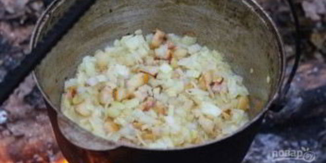 Рецепт полевой каши