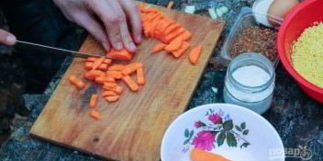 Рецепт полевой каши