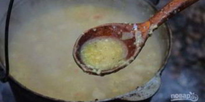 Рецепт полевой каши