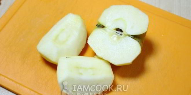 Рецепт пшеничной каши с яблоками