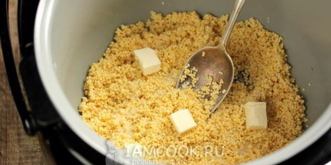 Рецепт пшенной каши на воде в мультиварке