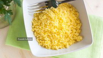 Рецепт Пшенной каши на воде