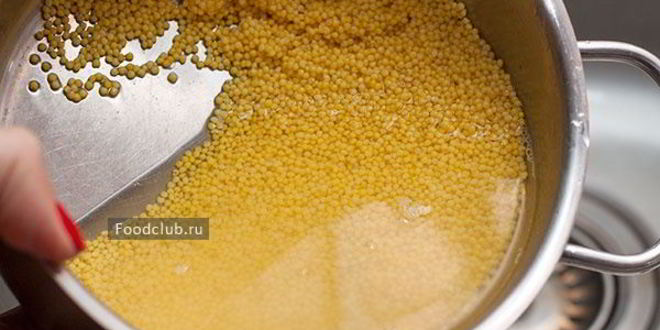 Рецепт пшенной каши на воде